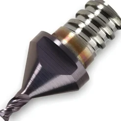 Square End Mill Heads: Mill Diameter (Decimal Inch): 0.2500; Mill Diameter (mm): 6.35; Length of Cut (mm): 5.08