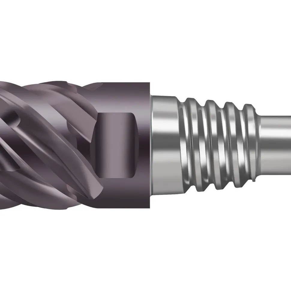 Square End Mill Heads: Mill Diameter (Decimal Inch): 0.6300; Mill Diameter (mm): 16.00; Length of Cut (mm): 18.70