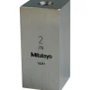 Square Steel Gage Block: 2", Grade 0