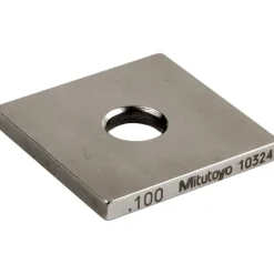 Square Steel Gage Block: 0.1", Grade 0