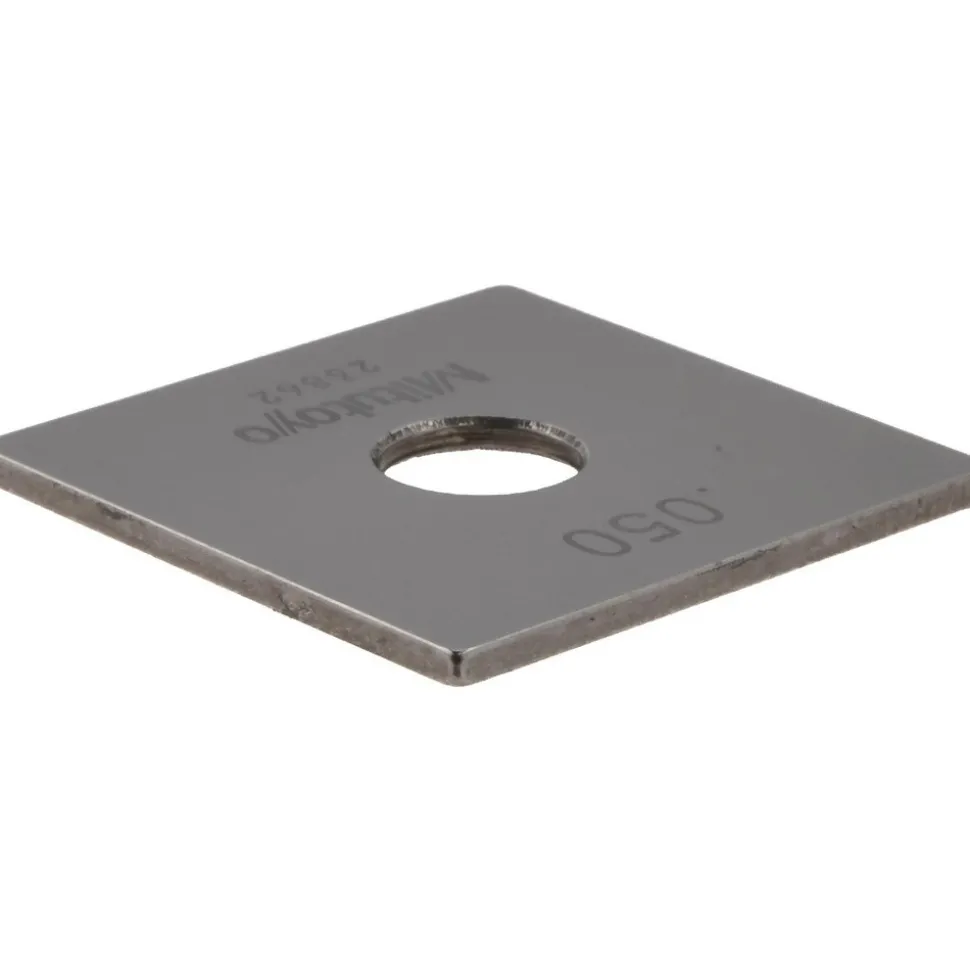 Square Steel Gage Block: 0.05", Grade 0