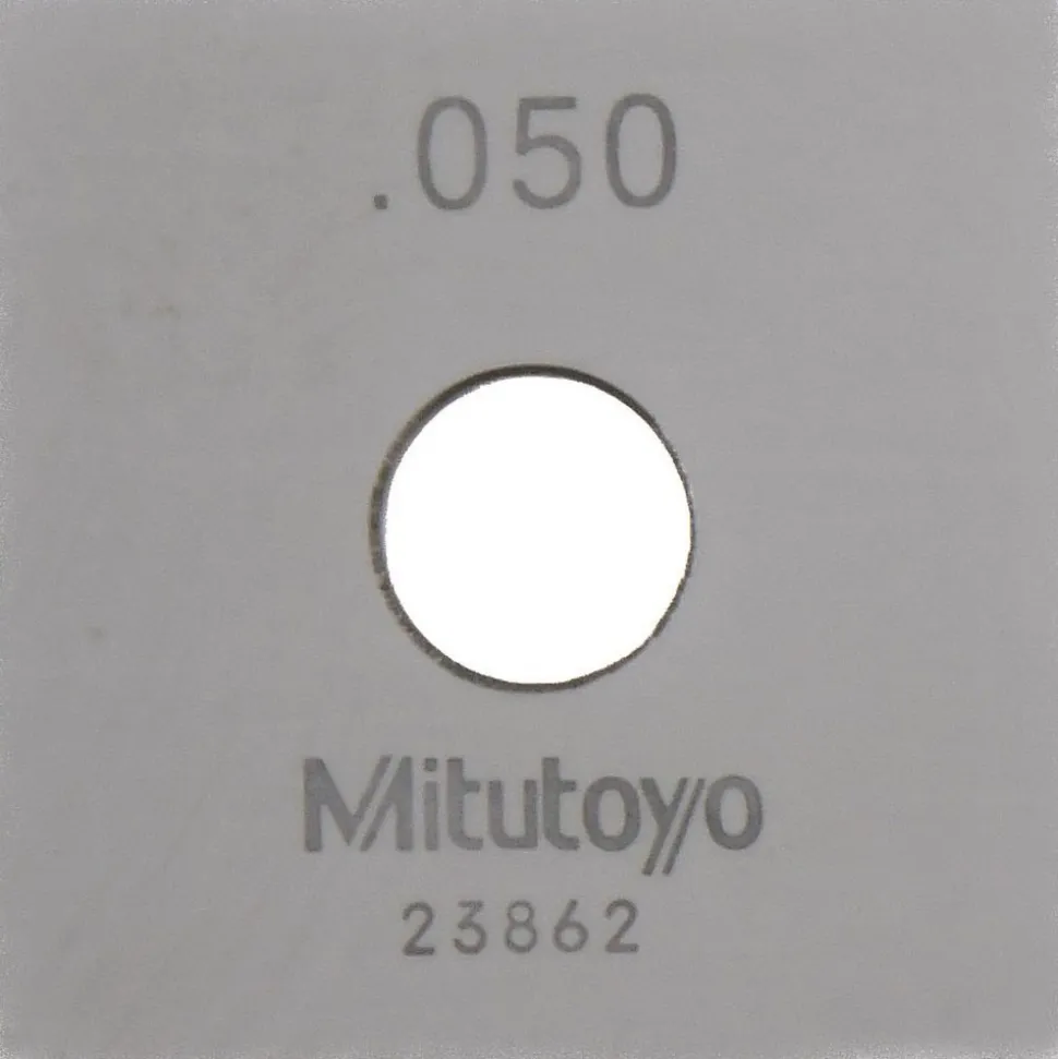 Square Steel Gage Block: 0.05", Grade 0