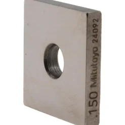 Square Steel Gage Block: 0.15", Grade 0