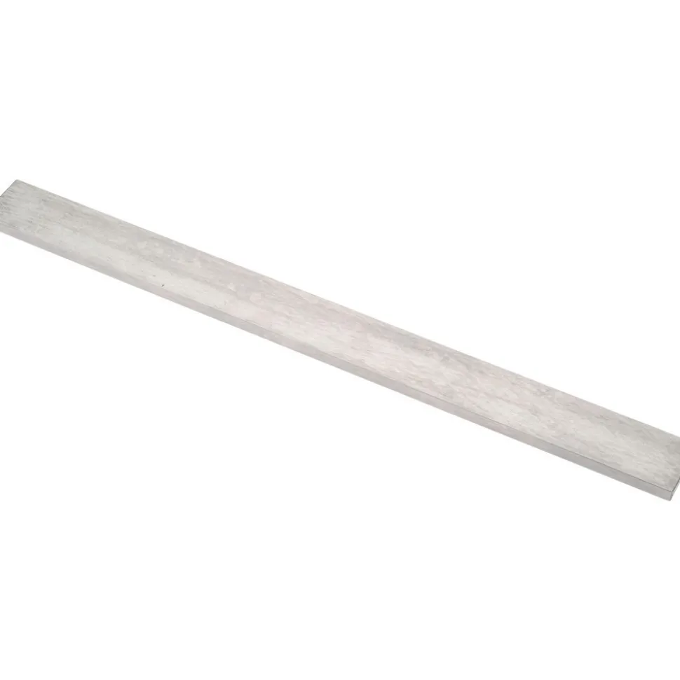 Square Straight Edge: 18" Long, 1-13/32" Wide, 5/16" Thick