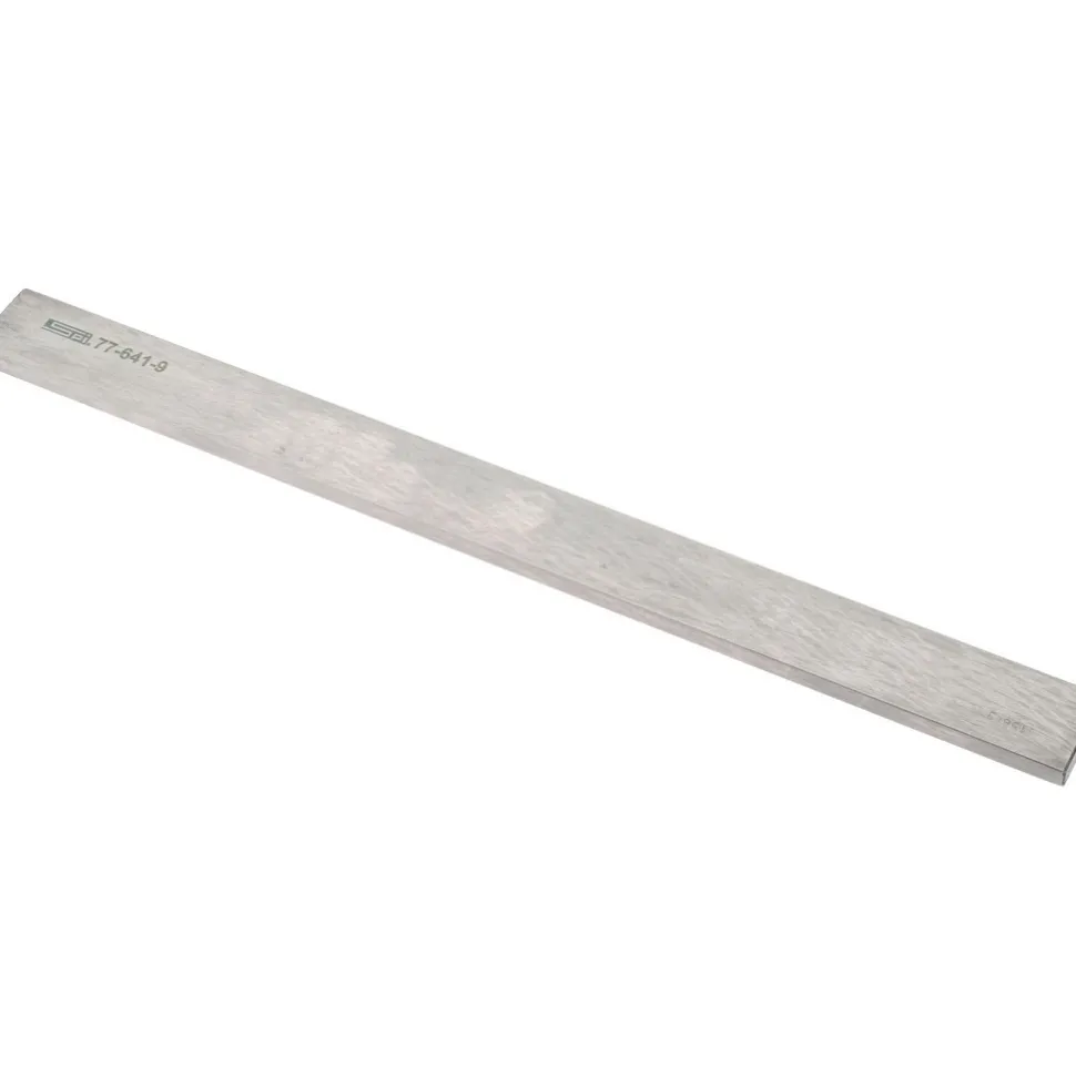 Square Straight Edge: 18" Long, 1-13/32" Wide, 5/16" Thick