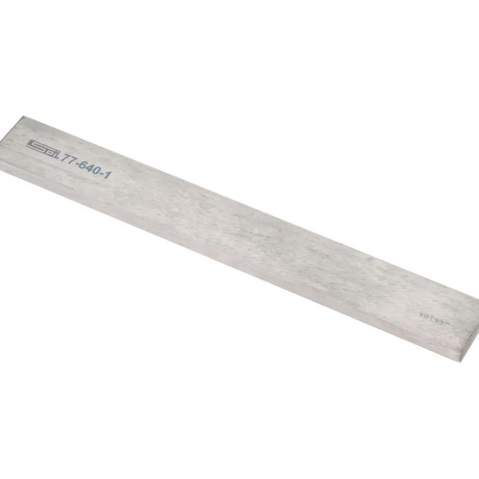 Square Straight Edge: 12" Long, 1-13/32" Wide, 5/16" Thick