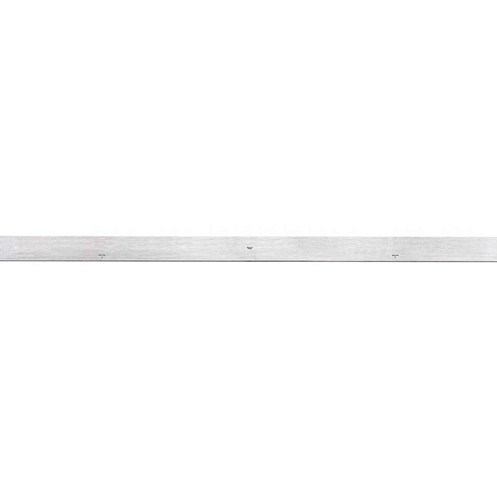 Square Straight Edge: 48" Long, 2-13/32" Wide, 7/32" Thick