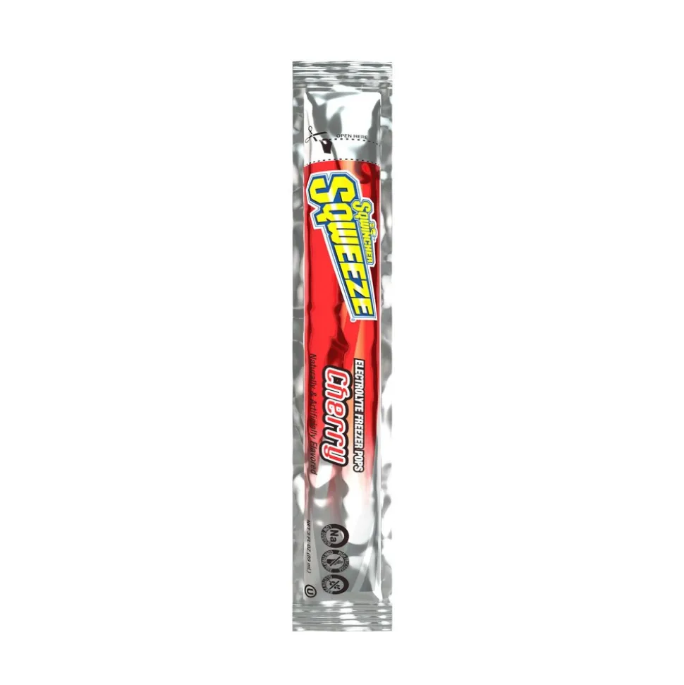 Sqwincher Freeze Pop: 3 oz Packet, Assorted Flavors, Frozen Liquid, Yields 3.00 oz
