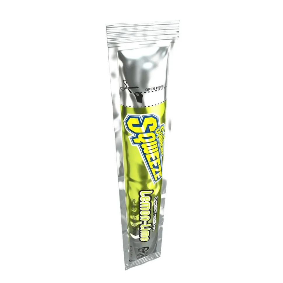 Sqwincher Freeze Pop: 3 oz Packet, Assorted Flavors, Frozen Liquid, Yields 3.00 oz