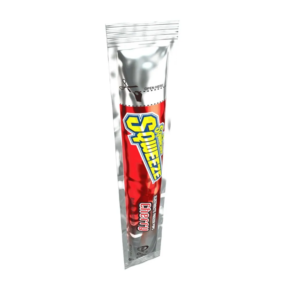 Sqwincher Freeze Pop: 3 oz Packet, Assorted Flavors, Frozen Liquid, Yields 3.00 oz