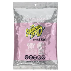Sqwincher Sports Drink: 0.11 oz Packet, Strawberry Lemonade, Powder, Yields 20.00 oz