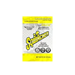 Sqwincher Sports Drink: 0.6 oz Packet, Lemonade, Liquid Concentrate, Yields 6.00 oz