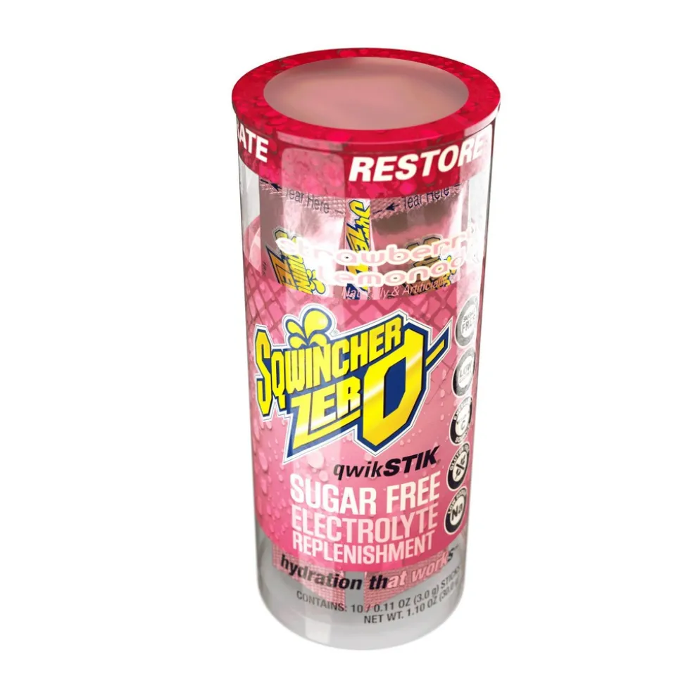 Sqwincher Sports Drink: 0.11 oz Packet, Assorted Flavors, Powder, Yields 20.00 oz