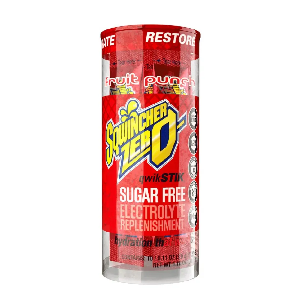 Sqwincher Sports Drink: 0.11 oz Packet, Assorted Flavors, Powder, Yields 20.00 oz