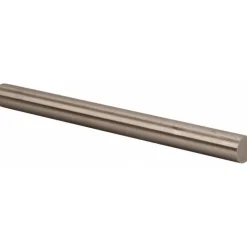 304 Stainless Steel Round Rod: 1/4" Dia, 6' Long