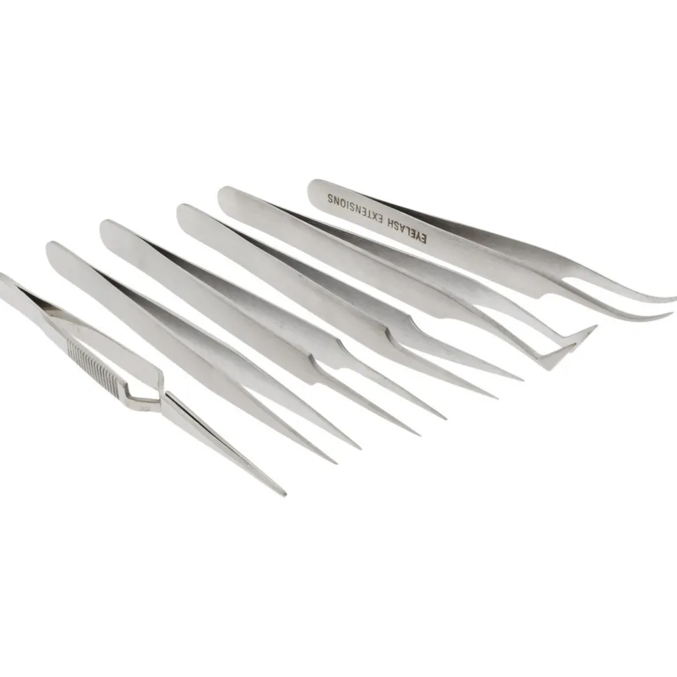 Stainless Steel Tweezer Set