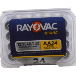 Standard Battery: Size AA, Alkaline