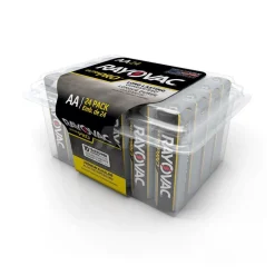 Standard Battery: Size AA, Alkaline