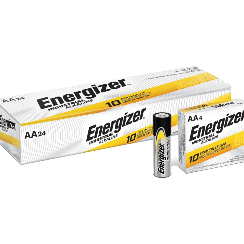 Standard Battery: Size AA, Alkaline