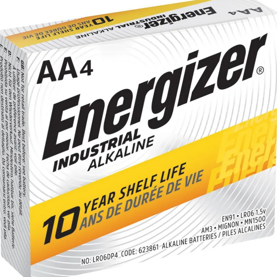Standard Battery: Size AA, Alkaline