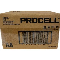 Standard Battery: Size AA, Alkaline
