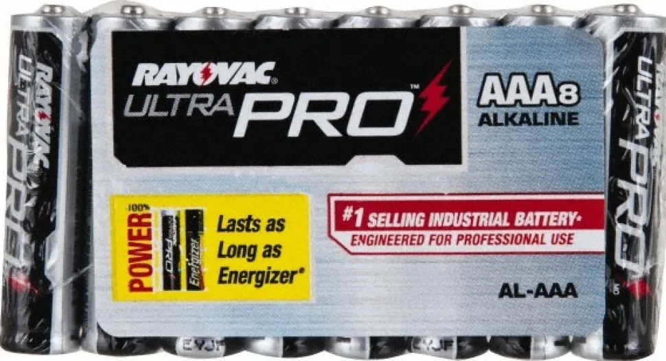 Standard Battery: Size AAA, Alkaline