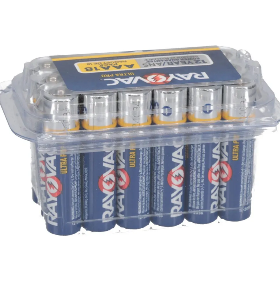 Standard Battery: Size AAA, Alkaline