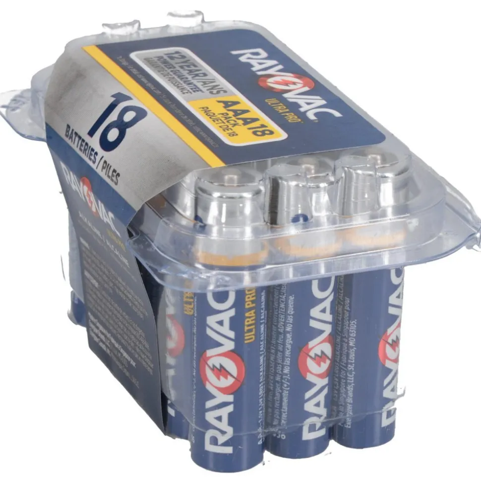 Standard Battery: Size AAA, Alkaline