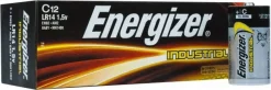 Standard Battery: Size C, Alkaline