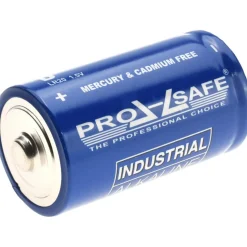Standard Battery: Size D, Alkaline