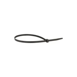 Standard Cable Tie: 11-1/4" Long, Black, Nylon