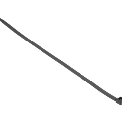 Standard Cable Tie: 14-1/2" Long, Black, Nylon
