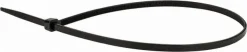 Standard Cable Tie: 14.6" Long, Black, Nylon