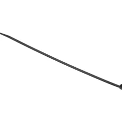 Standard Cable Tie: 8" Long, Black, Nylon