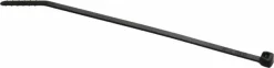 Standard Cable Tie: 4" Long, Black, Nylon