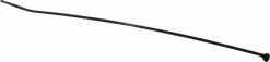 Standard Cable Tie: 8" Long, Black, Nylon