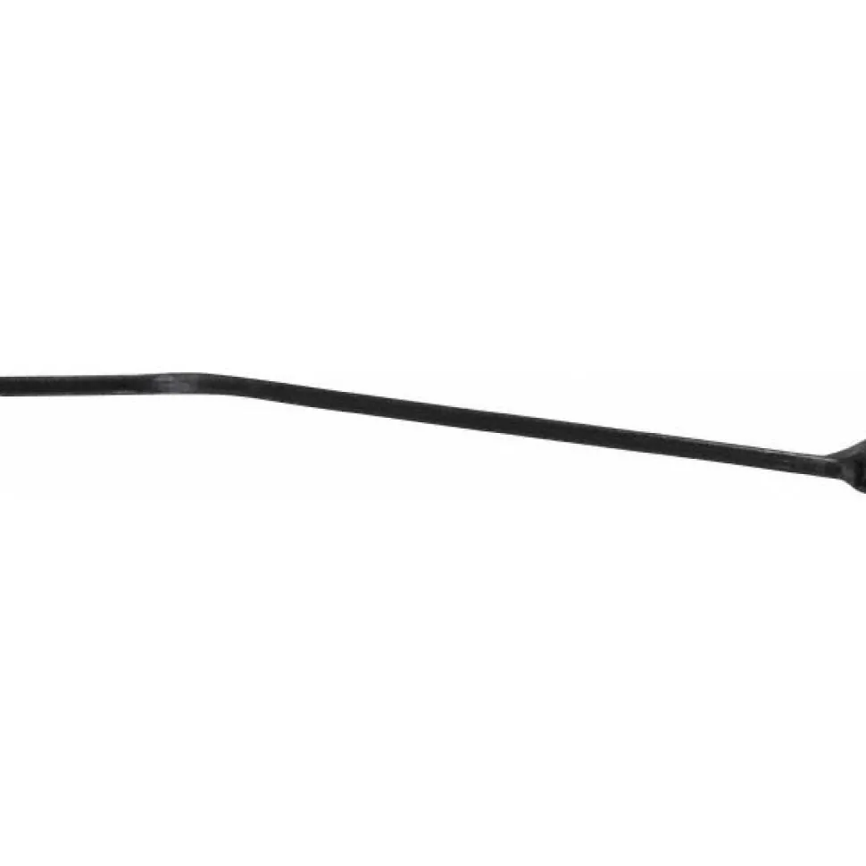 Standard Cable Tie: 3.62" Long, Black, Nylon