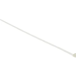 Standard Cable Tie: 14-1/2" Long, Natural, Nylon