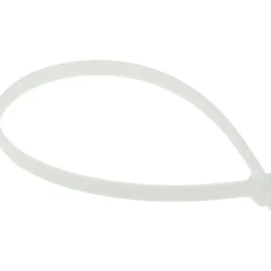 Standard Cable Tie: 14" Long, Natural, Nylon