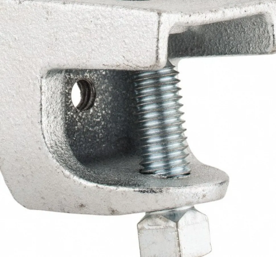 Standard Clamp: 1" Flange Thickness, 3/8-16 Rod