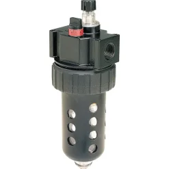 Standard Compressed Air Lubricator: 1/2" Port, NPT Ends, 90 CFM