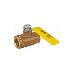 Standard Manual Ball Valve: 1/2" Pipe, Standard Port