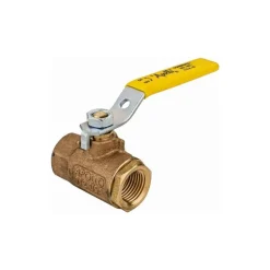 Standard Manual Ball Valve: 1/2" Pipe, Standard Port