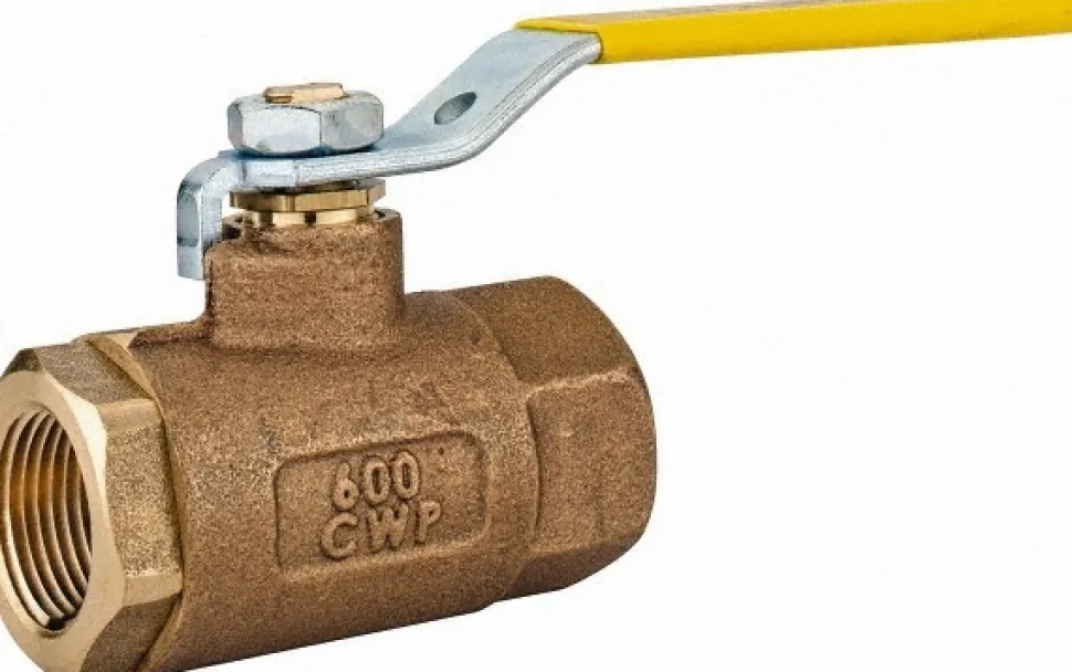 Standard Manual Ball Valve: 3/4" Pipe, Standard Port