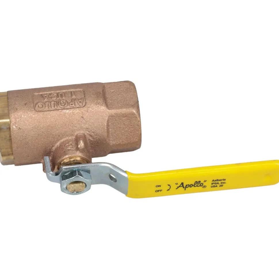 Standard Manual Ball Valve: 1" Pipe, Standard Port
