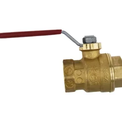 Standard Manual Ball Valve: 3/4" Pipe, Full Port