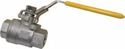 Standard Manual Ball Valve: 1/2" Pipe, Full Port