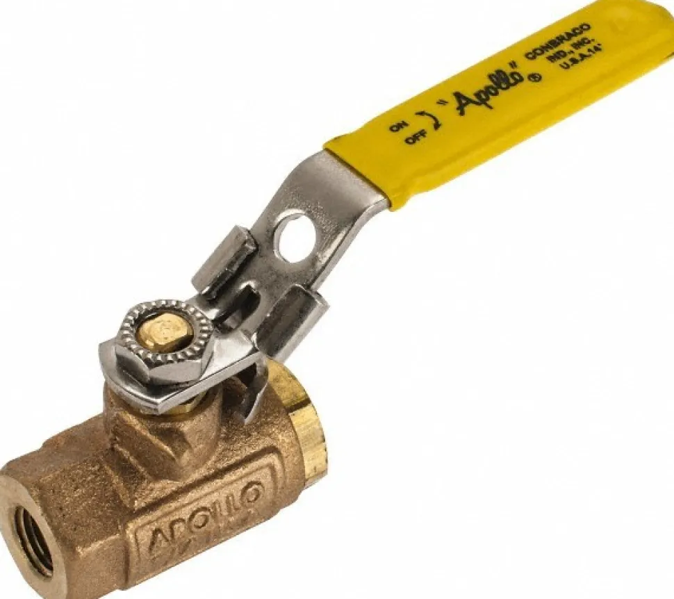 Standard Manual Ball Valve: 1/4" Pipe, Standard Port