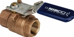 Standard Manual Ball Valve: 3/4" Pipe, Full Port