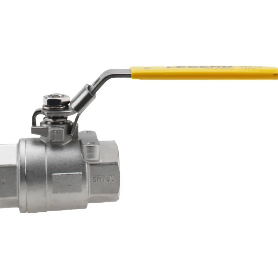 Standard Manual Ball Valve: 1" Pipe, Full Port
